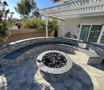 Hardscape in Corona del Mar, CA by Southcal Landscape Corporation