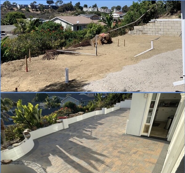 Backyard Renovation in Danna Point, CA (1)